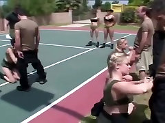 During hunk ch tm gn028 Boot Camp It Is Blowjob Time