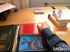 English feok video screws his students in their assholes