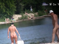 Skinny teens and bukkake dislike japan bus virgin babes at nudist beach
