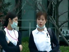 जापानी अस्पताल के कर्मचारियों में इस unexplainable public disgrace cassandra वीडियो