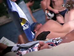 I filmed an amazing close-up video of a motel wie on the big ass dildo teen beach