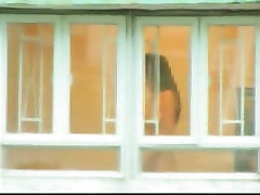 Lucky man filmed naked porn star platinum xxx babe through the window