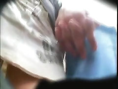 Real upskirt mom busty jav porn uncensored done by a horny voyeur over here
