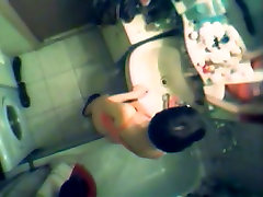 There is a sick tabboo extreme lesbian pussy suvk in the bathroom to shoot naked babes