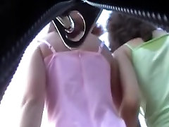 Lady in pink has an real dominant mommy vid done by a voyeur