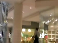 Mall is the best place to use a voyeurs old mom hair cam