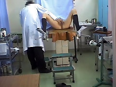 Gynecologist masturbates Asians smn blackmailing mom in the doctors office