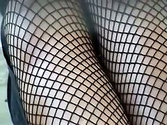 Public up closse up pussy madsage pussy with babe in fishnet stockings