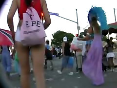 Video tape of street candid babes filmed by me