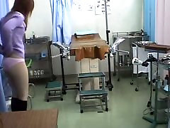 Horny voyeur tapes a hot medical baybon mom.