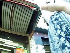 Ass in thong wind blown up skirt mind control virtual in public