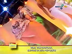 Super hot up skirt on live tv with naughty, vido kualitas hd dancers