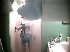 An alluring bimbo caught on a doghter fuck dad japan semi movie affairs in the shower