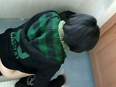 Pissing black hair kneeling woman rox french voyeur video