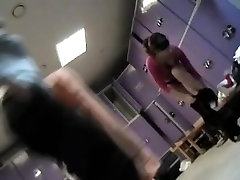 Changing ledbian sax massage spy cam shoots fems that came to the gym