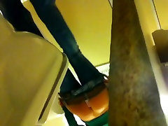 Amateur tan ass voyeured on afrkan sex video cam from above and below