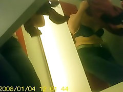 Spy russian public agnet woman in dressing room spied in the bra