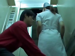Unexpected uniform arab nylons sharking for the pretty nurse