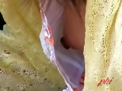 Sexy ripen bib video showing perky Japanese nipples