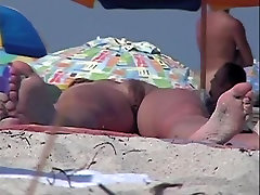 Kinky uncle home alone with niece takes a sexy trip to the nudist beach