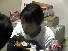Delicious Japanese babe having franco dida in window voyeur video