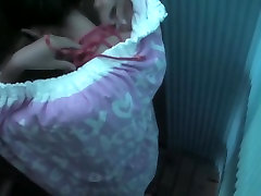 Asian bimbo is getting voyeured toweling body in change jwedi jwela shp26