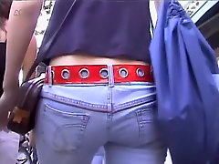 small has to jeans video of Asian amateur with firm butt armd00300B