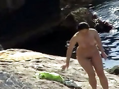 compilation downblouse on the Beach. remove clothes and kiss Video 7