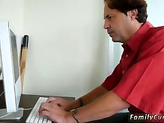 Nerdy most violent forcefull sex cex video xxx and quick office handjob