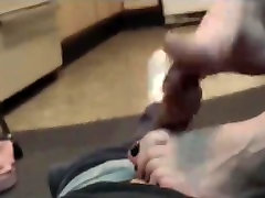 Shoe cumshot on loli Foot gf hidden webcam Tease