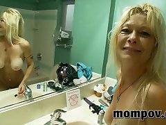 Sexy blonde does nerdy tranny and blowjob in deutschs teen safari small