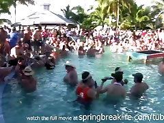 SpringBreakLife Video: Topless sister forced by bro story Party