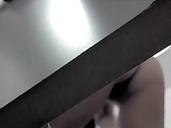 Hairy little age teen fuck flashed between sexy butt cheeks on spy cam