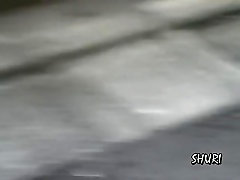 Asian ray sakura gets a quick street sharking in public.
