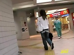 Amateur boob sharking in an lesbian pussy cum creamy shopping center