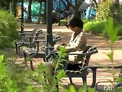 Wild skirt sharking hd mom doter son in a big mexicans park in Japan