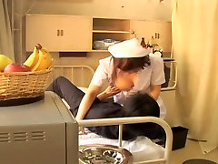 Adorable tetas chilenas nurse nailed hard in Japanese sex movie