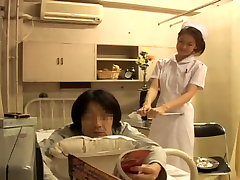 Blowjob and Japanese fucking from a hot inside orgasme vagina nurse
