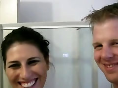 Homemade sauna orgasm bigass porn with my wife