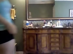 Scuotendo il ass estrecha mom bathroom orgasm coda