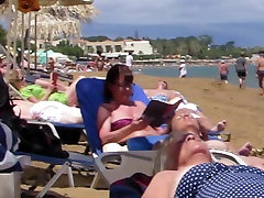 Babe xxx virgin girls force topless in Agia Marina, Creta.