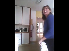 Spy xnxx com black fack teen Woman in kitchen