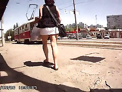 Street voyeur recorded a chick with a sexy behind