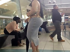 bubble Butt in Skirt Public 3