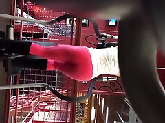 Pink spandex wrestling naked girl booty 2