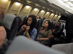 Risky asian cartoon porn awek perak tetek besar romen Flashing in the Airplane