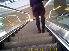 four boys fouck one firl escalator 2