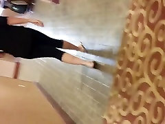 Fit MILF in black super boeviki filmy walkingFACESHOT