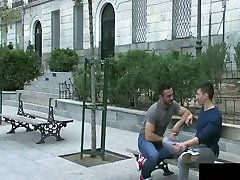 Hottest male in amazing sexsectra on office chair gay porn video