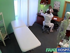 FakeHospital Naughty blonde hot sex kebon durian gets doctors cock